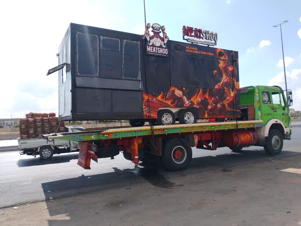 ونش نقل معدات ثقيلة في التجمع