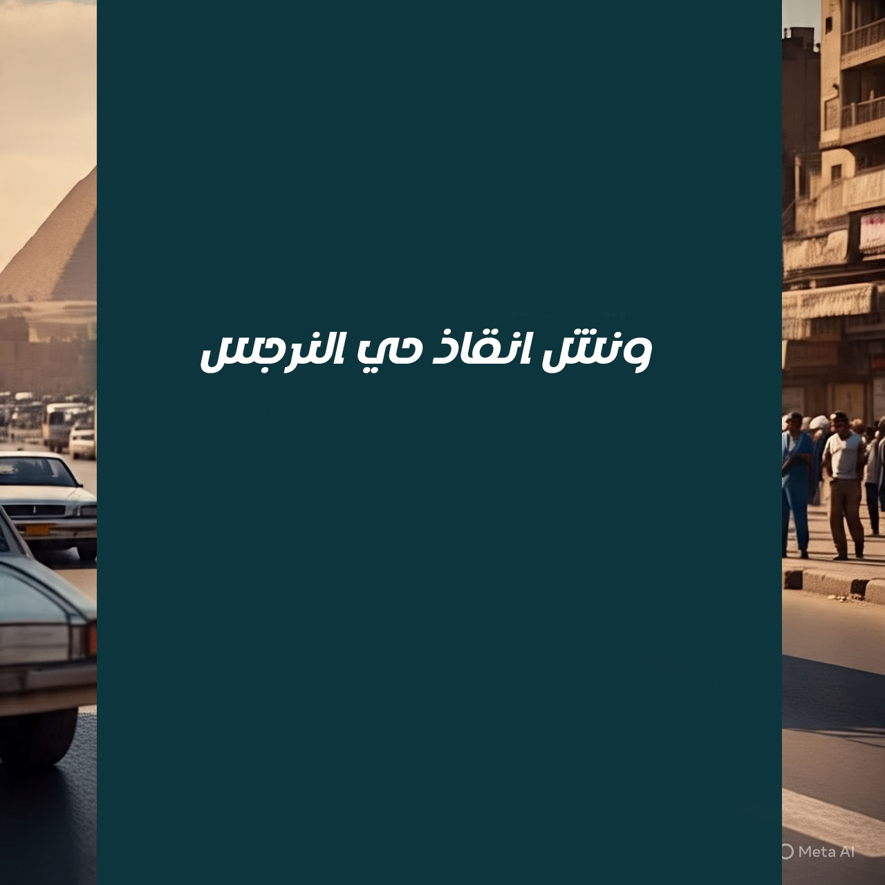 ونش انقاذ في حي النرجس